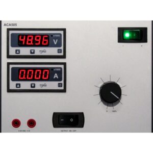 ACA505 1 phase variable AC power supply 0-50 V, 5 A, 250VA