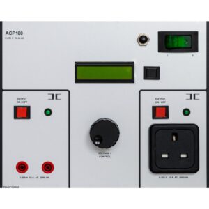 ACP100 1 phase programmable AC power supply 0 - 250 V, 0 - 10 A, 2000 VA