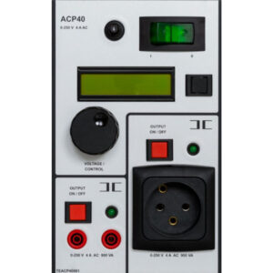 ACP40 1 phase programmable AC power supply 0 - 250 V, 0 - 4 A, 900 VA, isolated