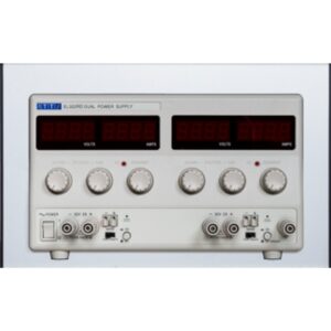 DCAEL302RD Variable DC power supply 2 x 0-30 V, 0-2 A, kokonaisteho 2 x 60 W